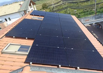 Installazione fotovoltaico residenza Bussolengo