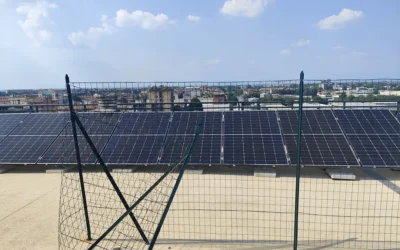 Installazione fotovoltaico terrazza Pioltello