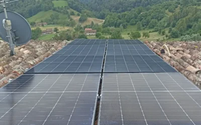 Installazione fotovoltaico baita Mura