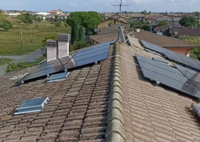 Installazione fotovoltaico abitazione Prevalle