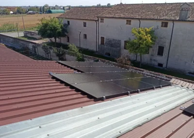 Installazione fotovoltaico residenza Trevenzuolo